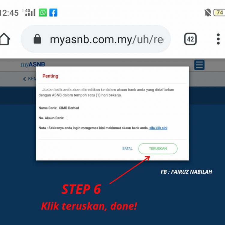 Pengeluaran Duit ASB Secara Online Dengan Mudah. Rujuk Panduan Lengkap Bergambar Ini