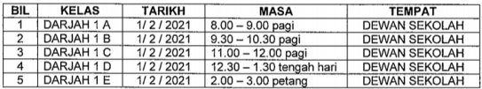 Garus Panduan Pemulangan & Pengagihan Buku Teks Sekolah Tahun 2020/2021