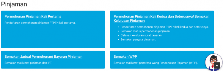 Cara Buat Semakan Jadual Permohonan/ Bayaran Pinjaman PTPTN