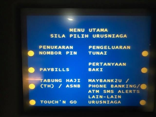Semak Baki ASB Di Mesin ATM Dengan Mudah. Ini Caranya