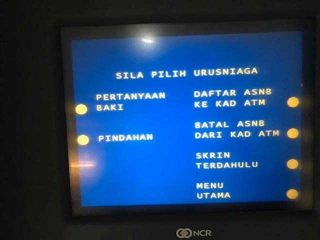 Semak Baki ASB Di Mesin ATM Dengan Mudah. Ini Caranya