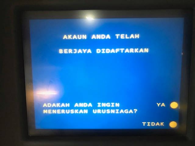 Semak Baki ASB Di Mesin ATM Dengan Mudah. Ini Caranya