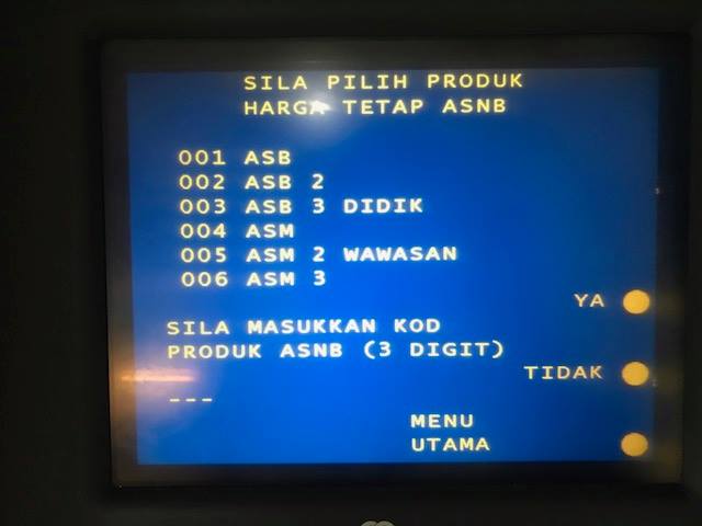 Semak Baki ASB Di Mesin ATM Dengan Mudah. Ini Caranya