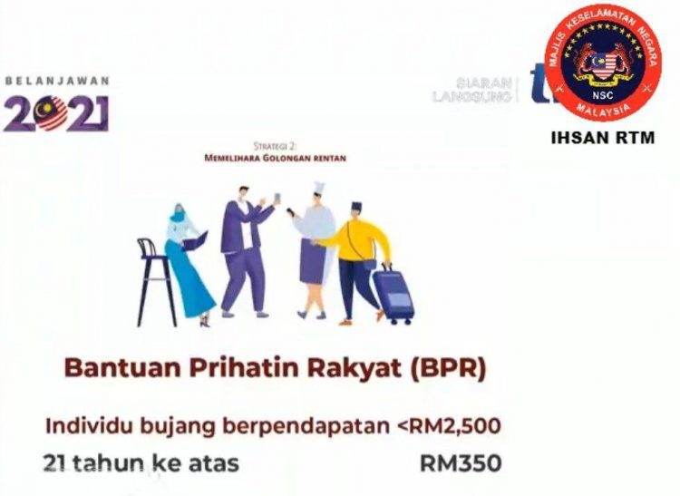 BPR Bujang 2021: Semak Syarat & Permohonan Bantuan RM350 Bujang 21 Tahun Ke Atas