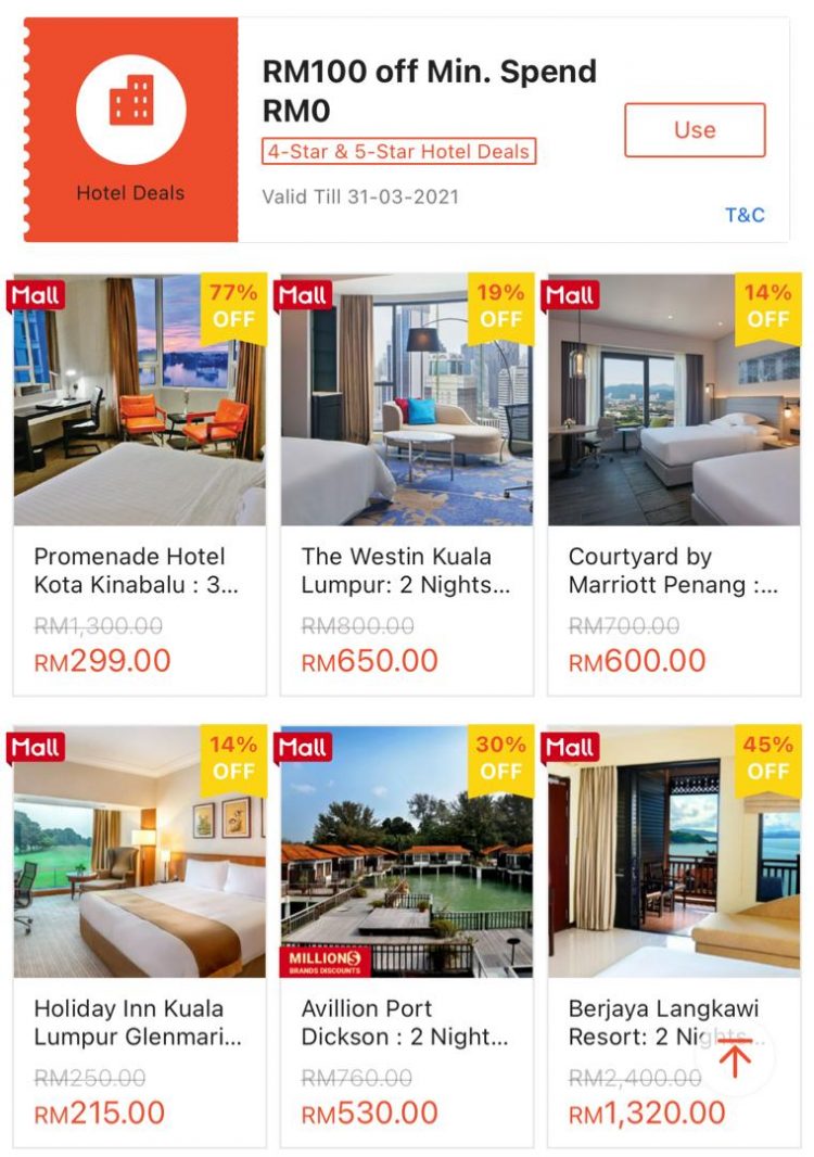Cara Claim Baucar Shopee RM100 Untuk Penginapan Hotel Di Seluruh Malaysia