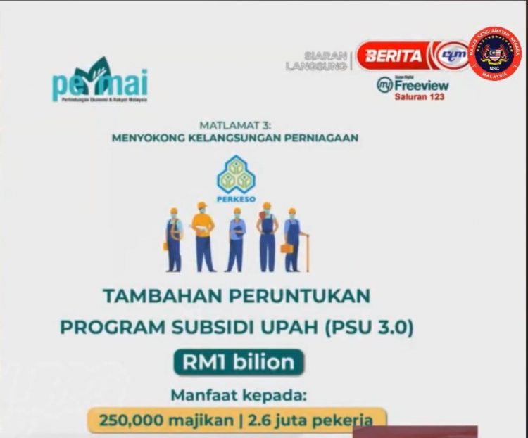 Pakej Bantuan Khas PKP 2.0: Senarai 22 Bantuan Perlindungan Ekonomi & Rakyat Malaysia (PERMAI)