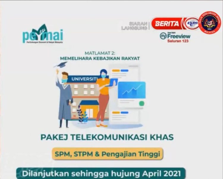 Pakej Data Khas Buat Calon SPM, STPM & Pelajar IPT. Hanya RM20/Bulan Untuk 15GB
