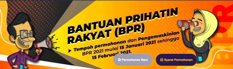 Cara Buat Semakan Status Permohonan BPR 2021 Secara Online