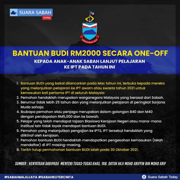 Bantuan Pelajar 2021: Bantuan Pendaftaran IPT RM2000 & Bantuan Khas Pelajar Sekolah RM200