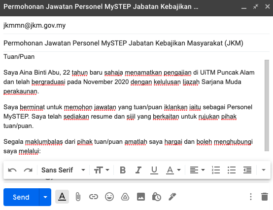 Cara Attach & Upload Resume Serta Sijil Untuk Mohon Kerja MySTEP 2021