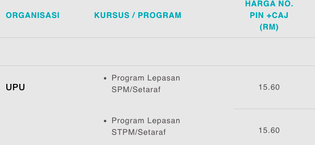 UPU 2021: Cara Beli Nombor Pin UPU Di Kaunter BSN, Mesin ATM, SMS dan Secara Online