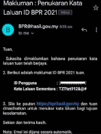 Tukar Kata Laluan MyBPR Secara Online Sahaja Bagi Yang Tak Ingat Jawapan Soalan Keselamatan