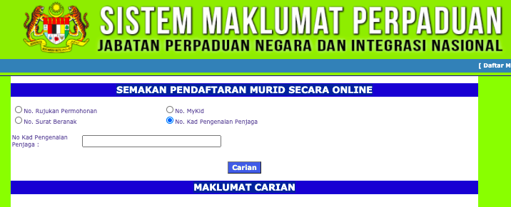 Panduan Pendaftaran Anak Ke Tabika Perpaduan Sesi 2022 Secara Online