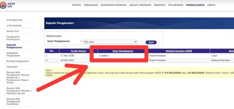 i-Lestari & i-Sinar Bulan Mac Sudah Mula Dibayar. Ini Cara Semak Tarikh Bayaran Secara Online