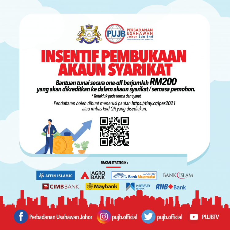 Mohon Bantuan RM200 Untuk Buka Akaun Bank Syarikat/ Akaun Semasa Perniagaan
