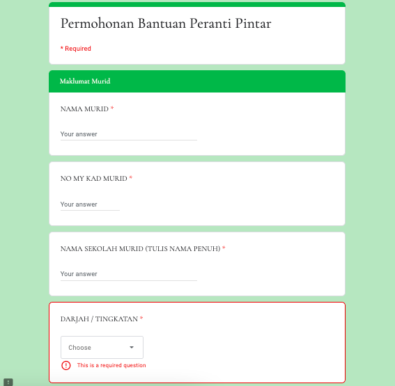 Mohon Bantuan Android Tab Percuma Buat Keluarga B40 & Penerima BPN