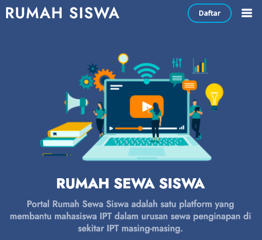 Portal Rumah Sewa KPT: Kemudahan Pelajar IPT Cari Rumah Sewa Sekitar Kampus