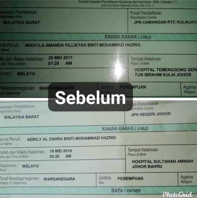 Nama Anak Terlalu Panjang? Ini Cara Pendekkan Nama Di JPN