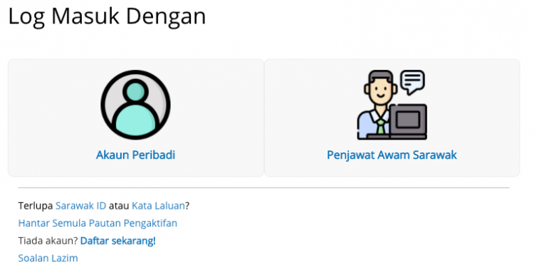 E-Recruitment: Cara Daftar Sistem Permohonan Jawatan Perkhidmatan Awam Negeri Sarawak