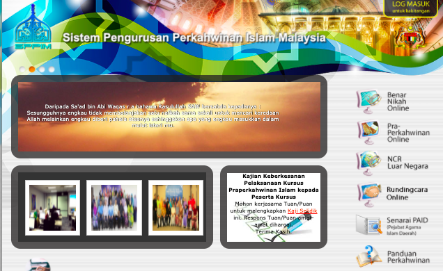Cara Mohon Kebenaran & Pendaftaran Nikah Secara Online Melalui Sistem SSPIM