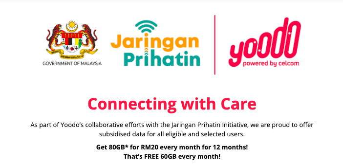 Program Jaringan Prihatin: Cara Daftar Bantuan Peranti & Pelan Data RM180 - RM300 Golongan B40