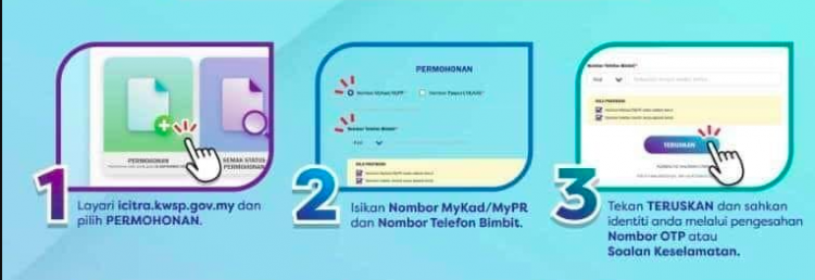 Cara Mohon i-Citra KWSP