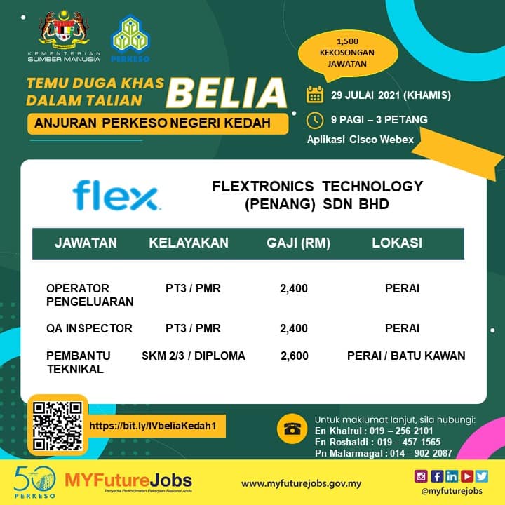 1500 Kekosongan Jawatan Di Temuduga Khas Belia. Daftar Sekarang & Terima Insentif RM1,000 Jika Layak
