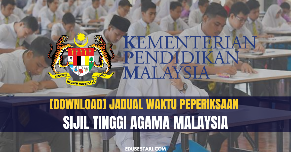 [Download] Jadual Waktu Peperiksaan STAM Tahun 2022