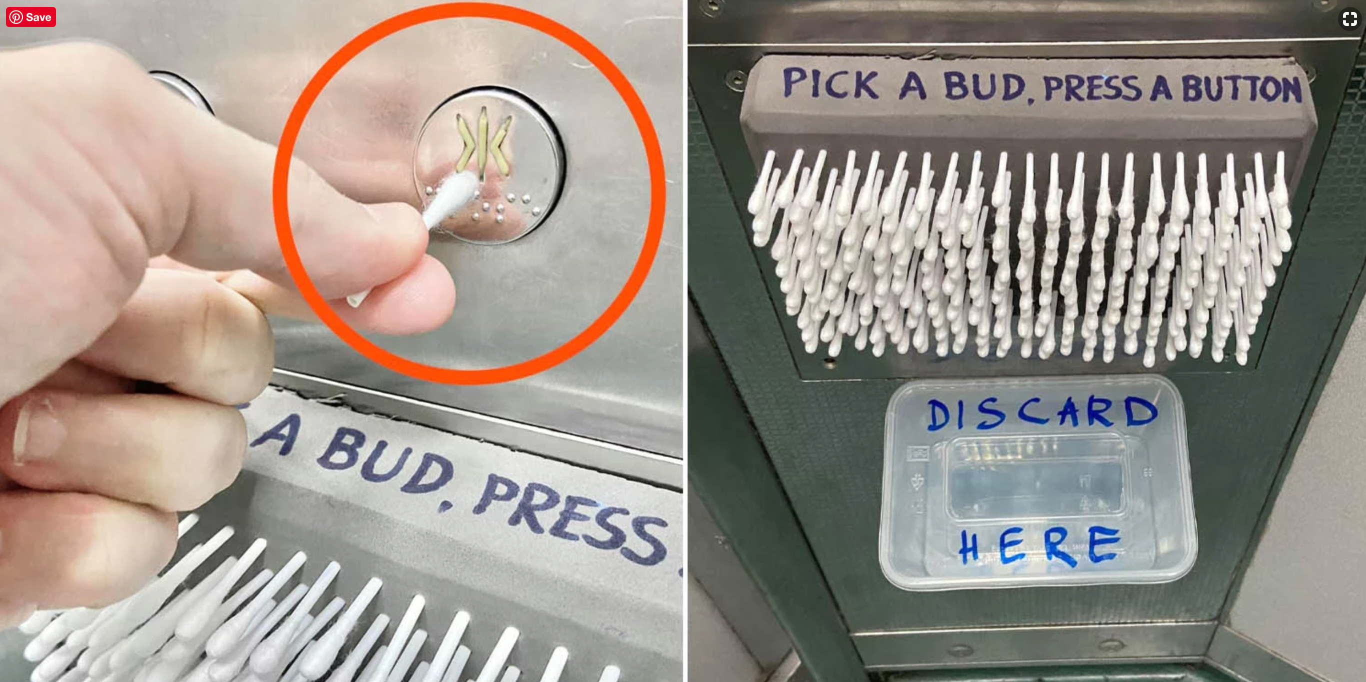 Sediakan Putik Kapas (Cotton Bud) Dalam Lif, Tindakan Pasukan Sukarelawan Ini Di Puji