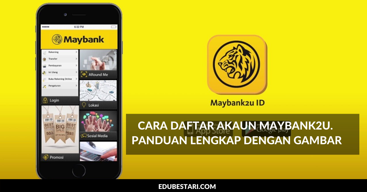 Cara Daftar Akaun Maybank2u. Panduan Lengkap Dengan Gambar