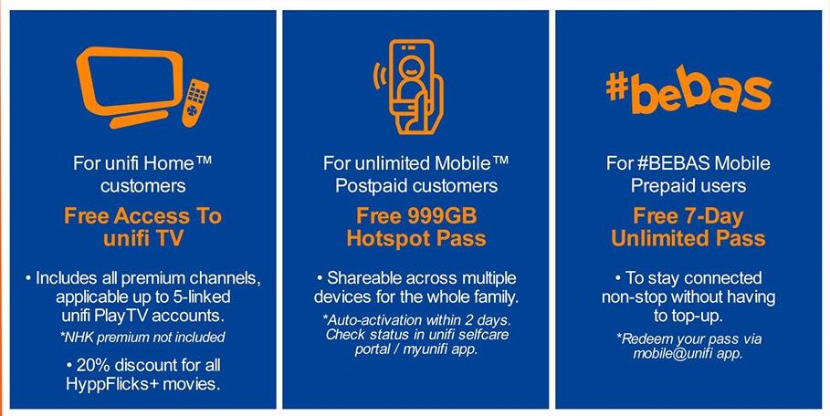 TM Lanjutkan Lagi Semua Inisiatif PKP Untuk Unifi Broadband & Unifi Mobile