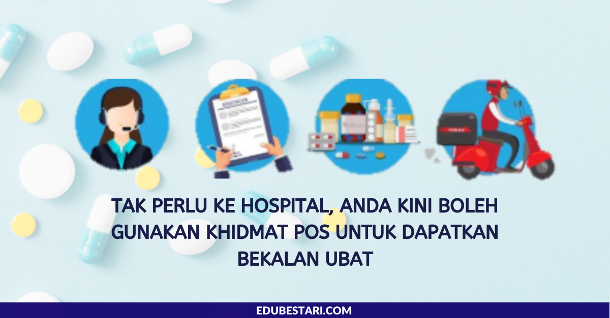 Bagaimana Guna Khidmat Pos Untuk Dapatkan Bekalan Ubat Sepanjang PKP