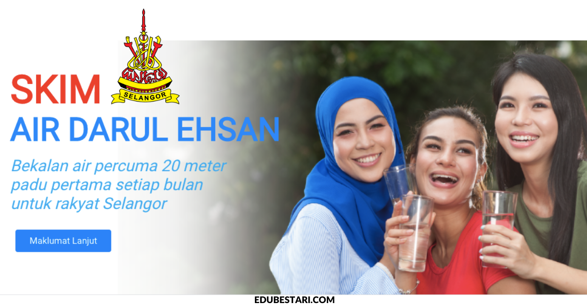 Permohonan Air Percuma Selangor & Semakan SADE Skim Air Darul Ehsan