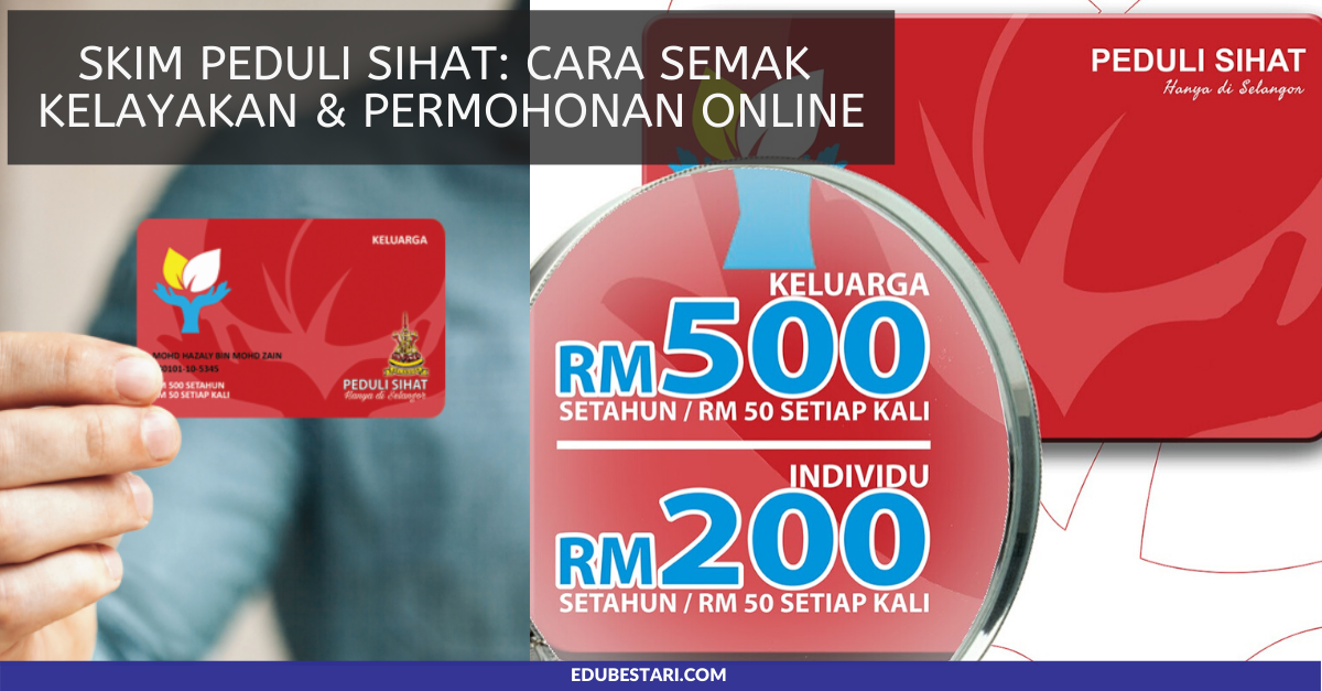 Skim Peduli Sihat: Cara Semak Kelayakan & Permohonan Online