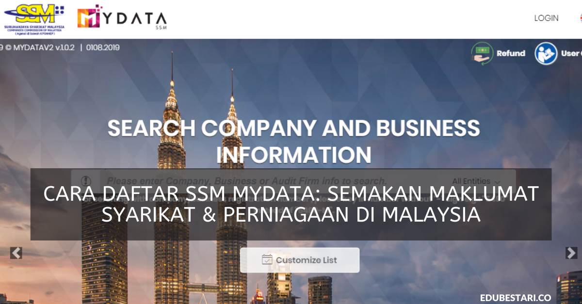 Cara Daftar SSM MYDATA: Semakan Maklumat Syarikat & Perniagaan Di Malaysia
