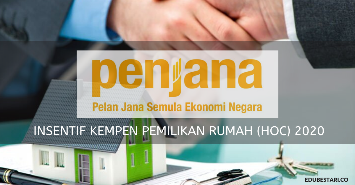 Insentif Kempen Pemilikan Rumah (HOC) 2020. Manfaat Untuk Anda Beli Rumah