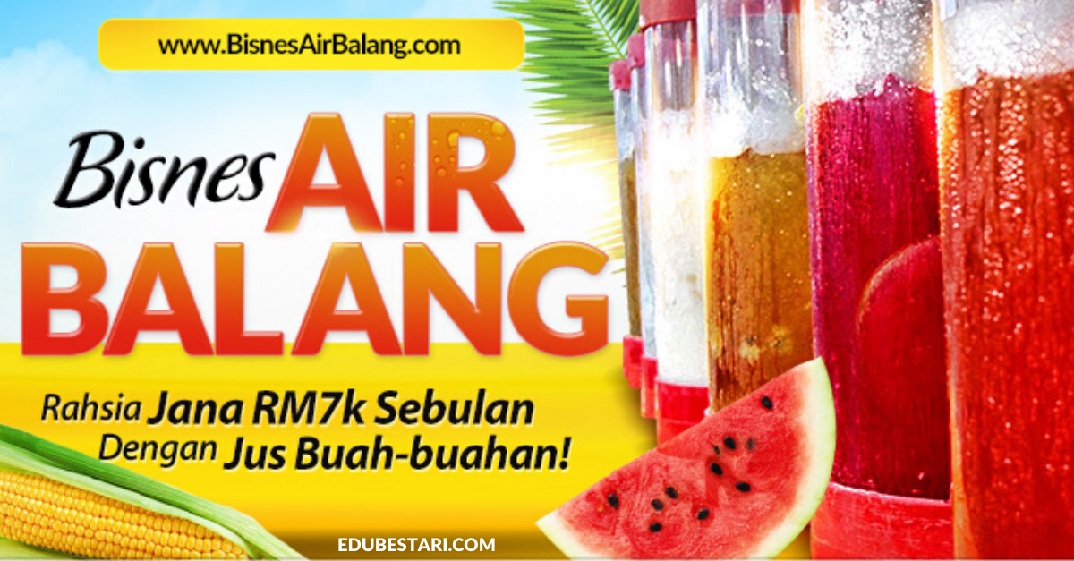 Jana Pendapatan RM7K Sebulan Hanya Dengan Jual Air Balang