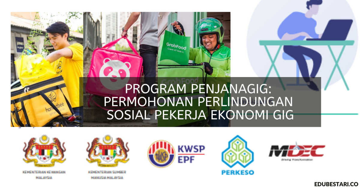 PenjanaGig: Permohonan Perlindungan Sosial Pekerja Ekonomi Gig (GrabCar, Foodpanda, Lalamove & Sebagainya)