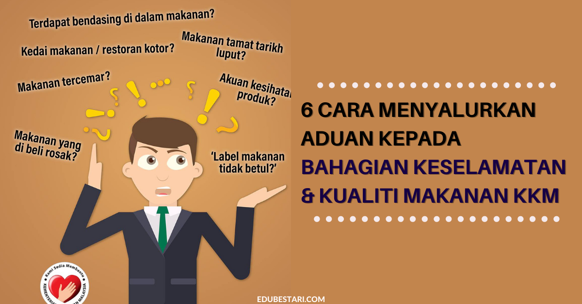 Cara Buat Aduan Kualiti Makanan Ke Bahagian Keselamatan & Kualiti Makanan KKM Jika Makanan Dibeli Rosak