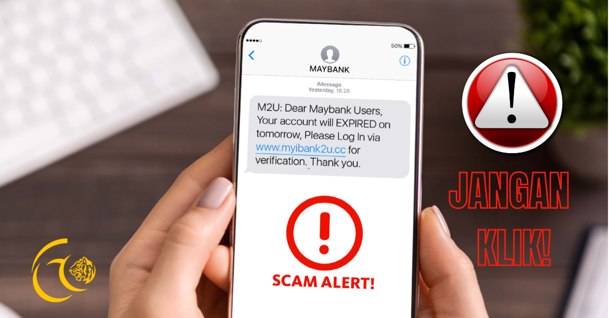 Peringatan Maybank [ Scam ]: Jangan Sesekali Klik “Link” Ini Jika Terima SMS Seperti Ini