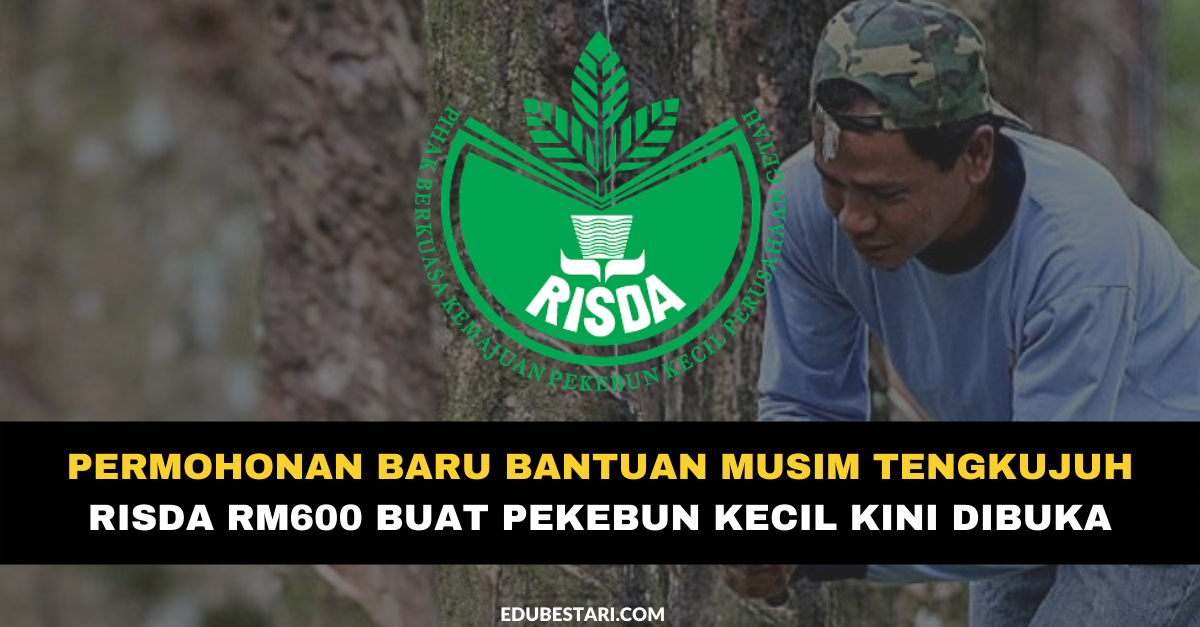 Permohonan Baru Bantuan Musim Tengkujuh RISDA RM600 Buat Pekebun Kecil Kini Dibuka