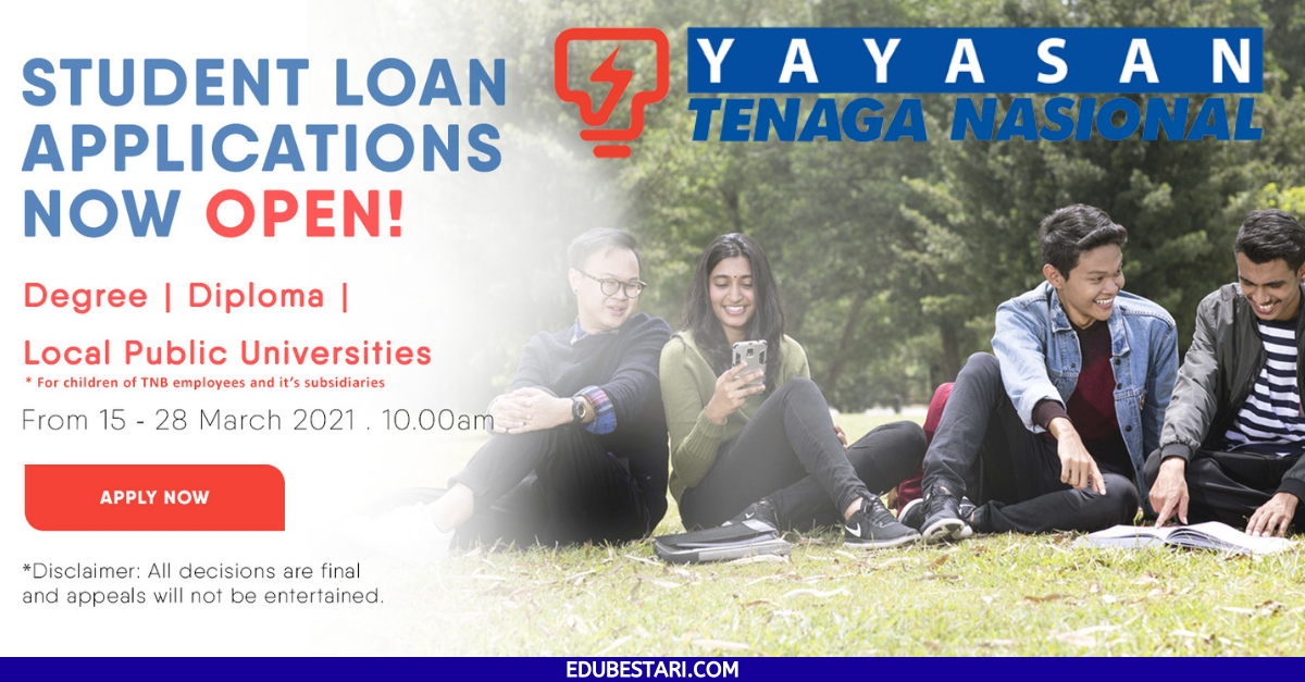 Permohonan Biasiswa Yayasan Tenaga Nasional (YTN) 2021 Kini DIbuka