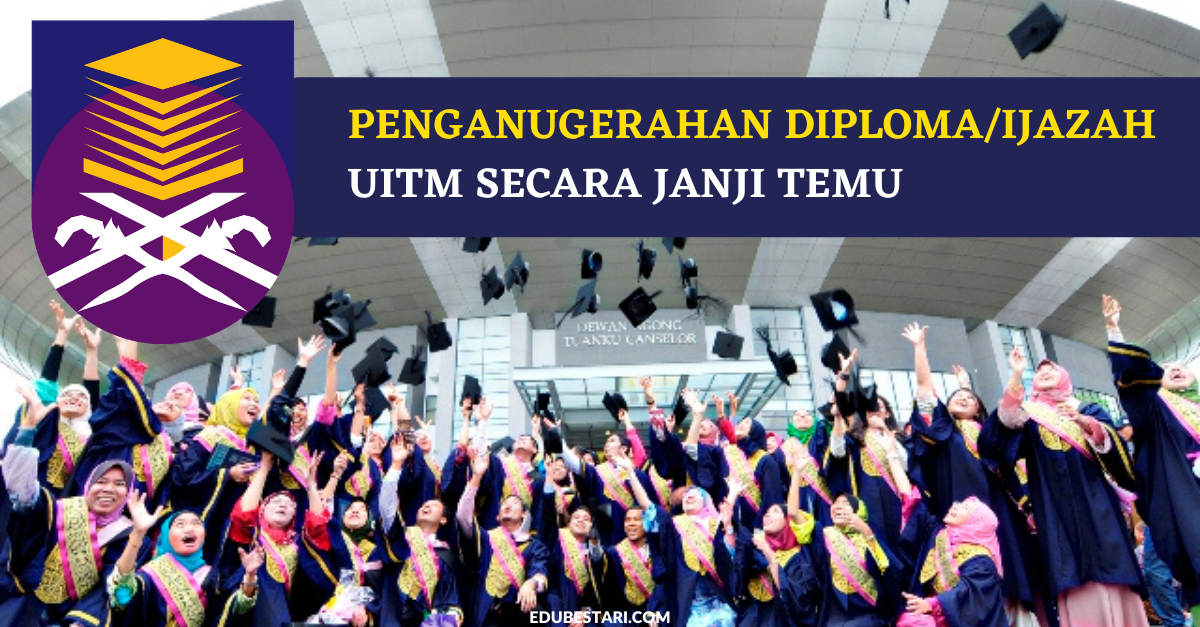 UiTM Laksana Norma Baru Penganugerahan Diploma/Ijazah Secara Janji Temu. Mohon Di Sini
