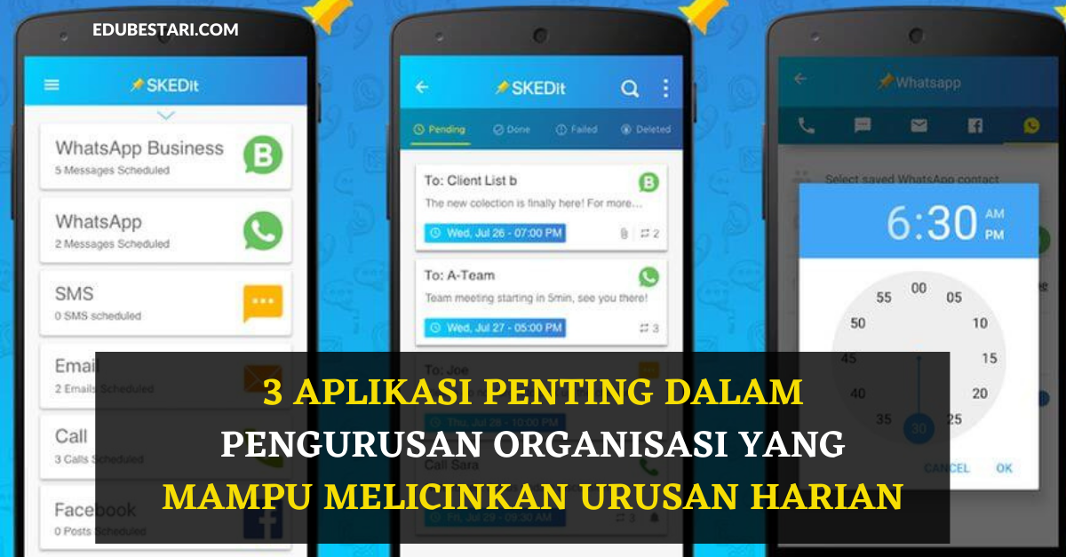 3 Aplikasi Penting Dalam Pengurusan Organisasi Yang Mampu Memudahkan Urusan Harian