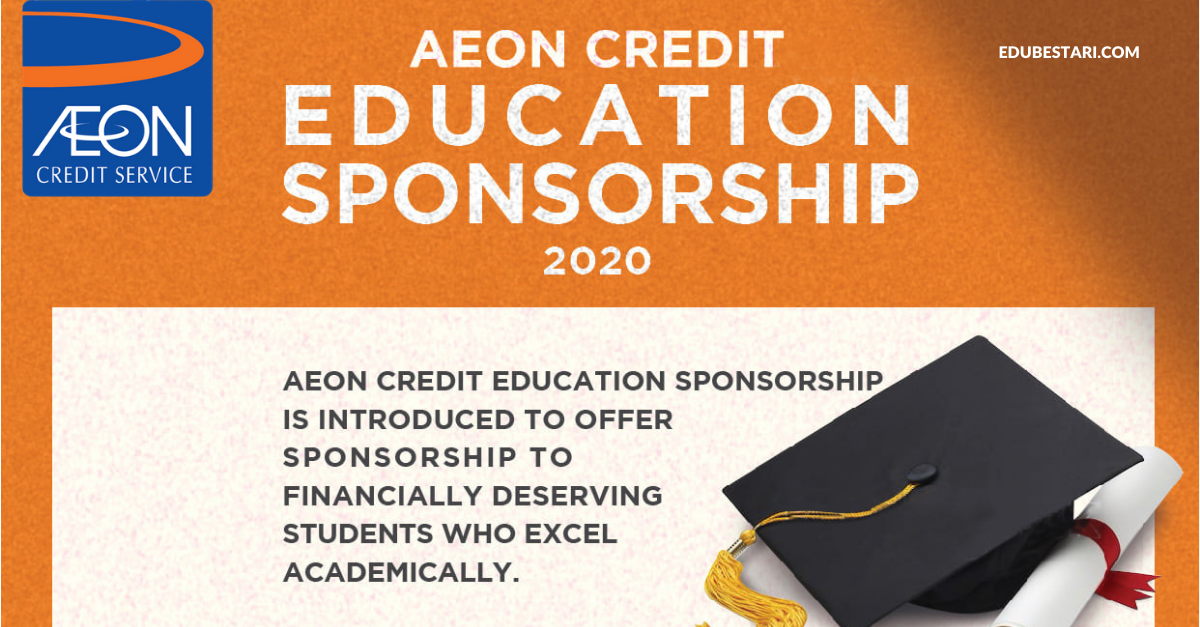 Permohonan Biasiswa AEON Credit Service (M). Terima RM4,600 Per Semester