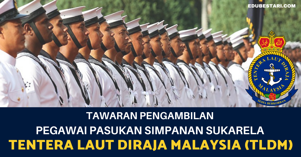 Tawaran Pengambilan Pegawai Pasukan Simpanan Sukarela TLDM (PSSTLDM) Dibuka