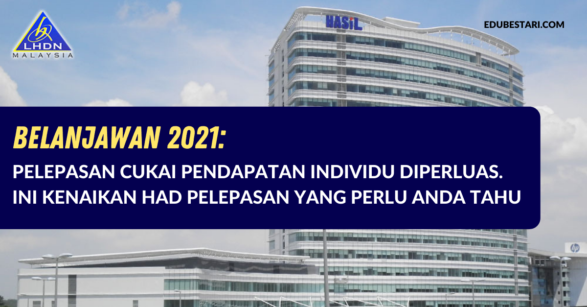 Belanjawan 2021: Senarai Kenaikan Had Pelepasan Cukai Yang Perlu Anda Tahu