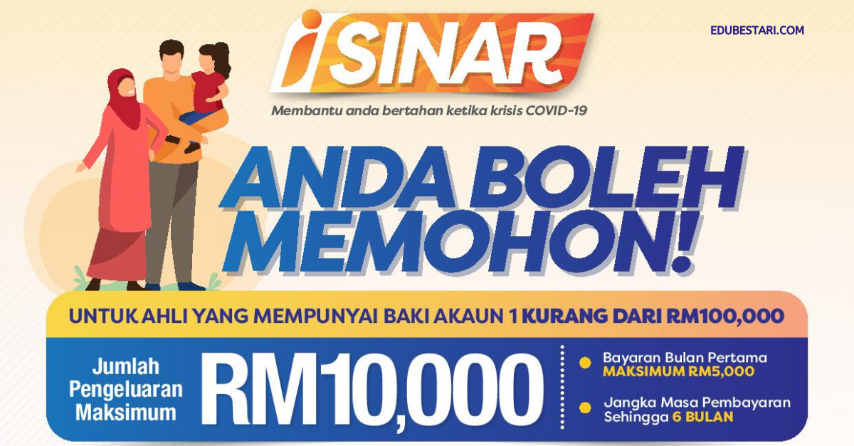 Pendaftaran Permohonan i-SINAR KWSP