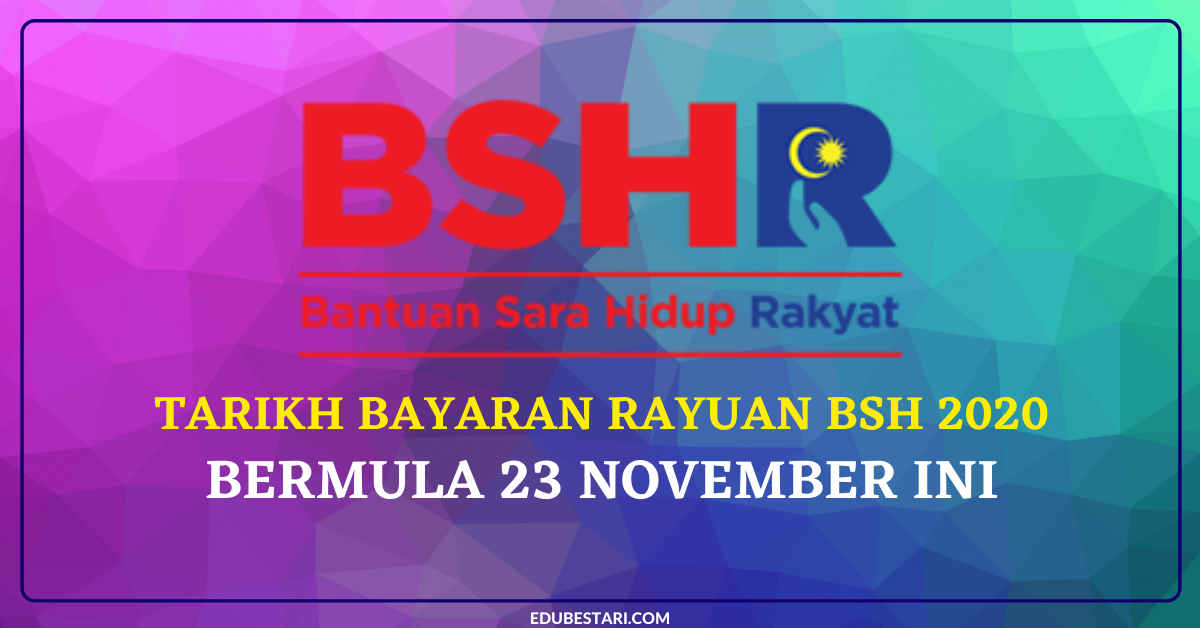 Tarikh Bayaran Rayuan BSH Yang Lulus Adalah Bermula 23 November Ini