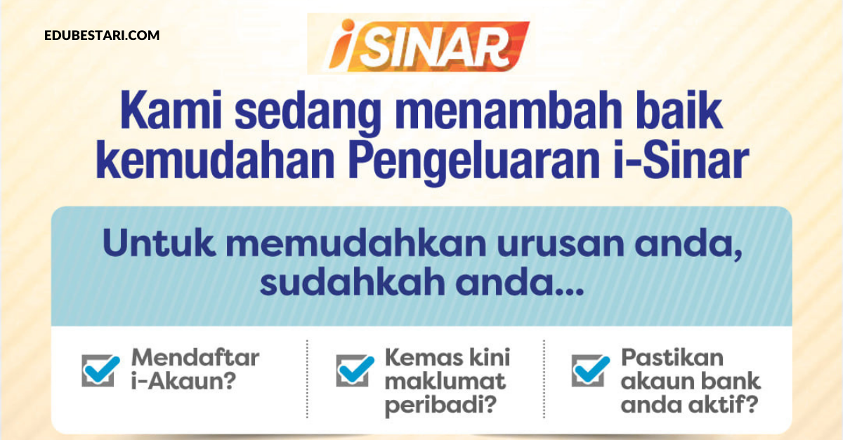 Untuk Urusan Permohonan i-Sinar KWSP Lebih Mudah, Pastikan Anda Sudah Lakukan 3 Perkara Ini